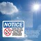 Signmission No Cell Phone During Your Appointment, 5 in W x Rectangle, Vinyl Decal OS-2PACK-NS-D-35-L-16024 - alternate 5